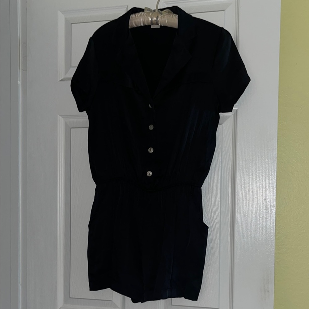 Elegant Black Romper